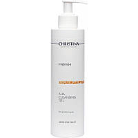 Очищающий гель с фруктовыми кислотами для всех типов кожи Christina Fresh AHA Cleansing Gel 300 мл