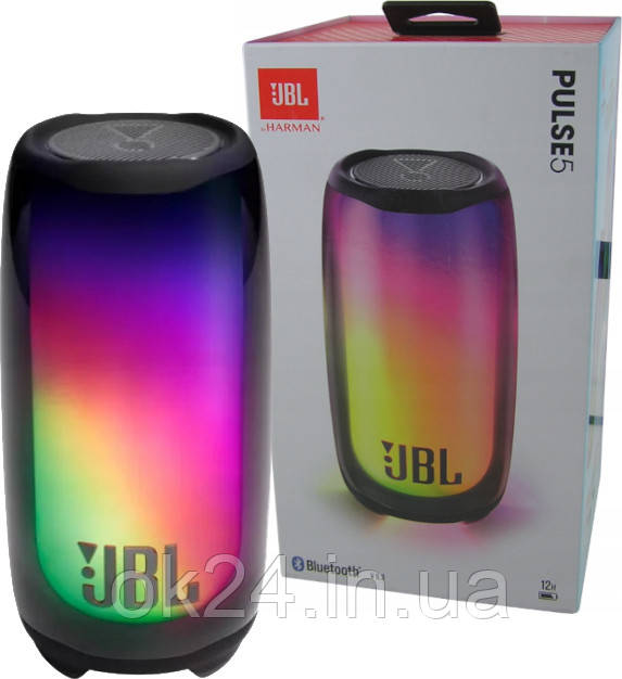 ПОРТАТИВНА КОЛОНКА JBL PULSE 5 BT 40W IP67 ЧОРНА