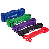 Гумова петля еспандер для підтягувань та тренувань Zelart FI-2606-4 208x4,4 см, фото 5