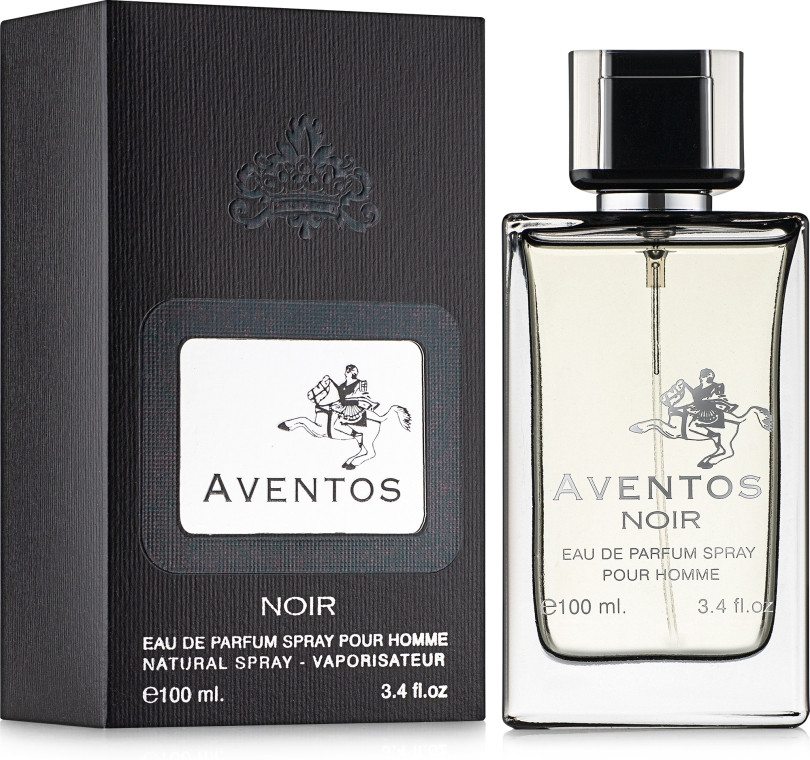 Fragrance World Aventos Noir Парфумована вода чоловіча, 100 мл, фото 1