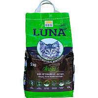 Бентонитовый (глиняный) наполнитель для кошачьего туалета Luna Small 5 кг (131750-12)