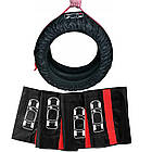 4 шт Чохли для коліс R13-R16 + Подарунок Автомобільний пилосос 120Вт / Набір чохли на колеса / Чохли на запаску, фото 2