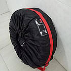 4 шт Чохли для коліс R13-R16 + Подарунок Автомобільний пилосос 120Вт / Набір чохли на колеса / Чохли на запаску, фото 8