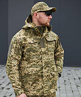 Тактическая демисезонная куртка - парка Military пиксель (M - 3XL) рип-стоп Тактическая куртка ЗСУ EKIP