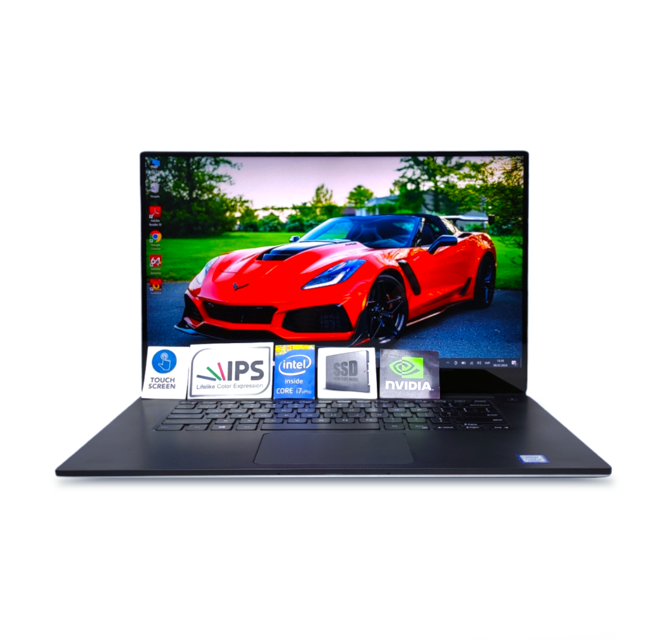 Графічна станція Dell Precision 5520 15.6 4K IPS Touch Core i7-7820HQ 32GB SSD 512GB NVIDIA Quadro M1200 4GB