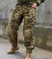 Штаны ЗСУ с наколенниками Group G3 пиксель ЗСУ (М - 3ХЛ) рип-стоп Тактические брюки мужские полевые EKIP