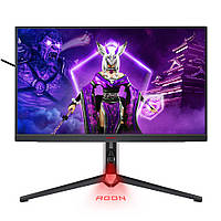 TFT 27" AOC AGON AG274QXM, QHD, IPS, MiniLED, 170Гц, 0,5 мс, 2хHDMI, DP, USB-C, USB-hub, HAS, колонк (AG274QXM)