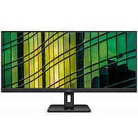 Монiтор 34" AOC U34E2M, WQHD, VA, 100Гц, 2х HDMI, DP