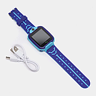 Дитячий смарт годинник з MicroSIM та 2G, XO H100 2G, Синій / Розумний годинник для дітей / Смарт годинник дитячий, фото 9