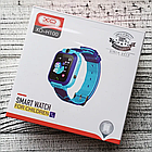 Дитячий смарт годинник з MicroSIM та 2G, XO H100 2G, Синій / Розумний годинник для дітей / Смарт годинник дитячий, фото 10
