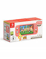 КОНСОЛЬ NINTENDO SWITCH LITE CORAL + ГРА ANIMAL CROSSING NEW HORIZONS