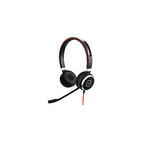 Спеціалізована гарнітура JABRA Evolve 40 Duo MS Stereo Black (6399-829-289)