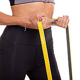 Гумка-петля для підтягувань та тренувань двошарова FI-0911-4 DUAL POWER BAND 208х2.1 см, фото 7