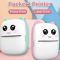 Портативный термопринтер, BAMBI CAT MINI PRINTER.