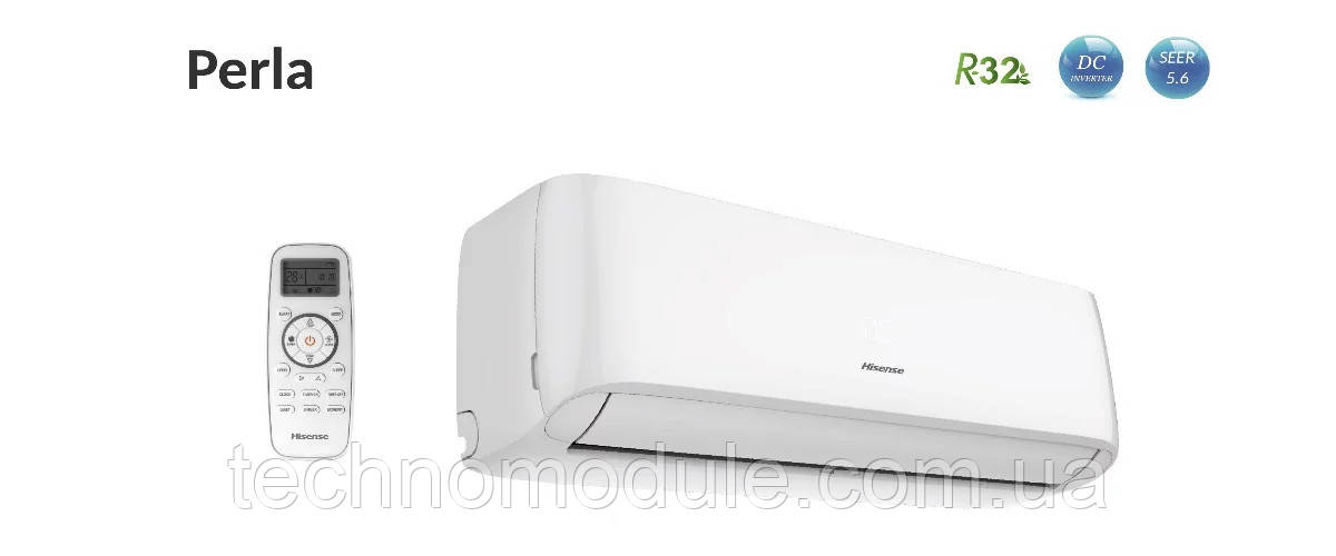 Внутрішні блоки Hisense настінного типу Perla (7-12 Btu)