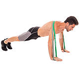 Гумка-петля для підтягувань та тренувань двошарова FI-0911-6 DUAL POWER BAND 208х3.2 см, фото 9