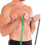 Гумка-петля для підтягувань та тренувань двошарова FI-0911-6 DUAL POWER BAND 208х3.2 см, фото 8