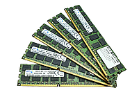 Оперативная память серверная б/у DDR3 16GB 1866MHz Samsung PC3-14900R ECC Registered Гарантия!