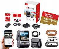 VIOFO A129 PRO DUO-G FRONT/REAR GPS + ACC + 128GB