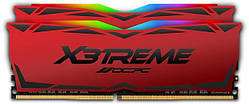 DDR4 16Gb 3600MHz (2*8Gb) OCPC X3 RGB Red, Kit (MMX3A2K16GD436C18RE)