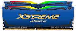 DDR4 16Gb 3600MHz (2*8Gb) OCPC X3 RGB Blue Label, Kit (MMX3A2K16GD436C18BU)
