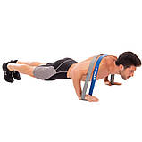 Гумка-петля для підтягувань та тренувань двошарова FI-0911-7 DUAL POWER BAND 208х4.5 см, фото 8