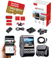 VIOFO A129 PRO DUO-G FRONT/REAR GPS + 128 ГБ