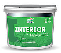 Interior Nanofarb - Інтер'єрна акрилова фарба сухе стирання, 1.4 кг