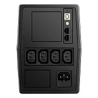 Джерело безперебійного живлення FSP Fortron FP1000, 1000ВА/600Вт, Line-Int, CE, IEC*4+USB cable