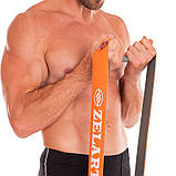 Гумка-петля для підтягувань та тренувань двошарова FI-0911-8 DUAL POWER BAND 208х6.4 см, фото 8