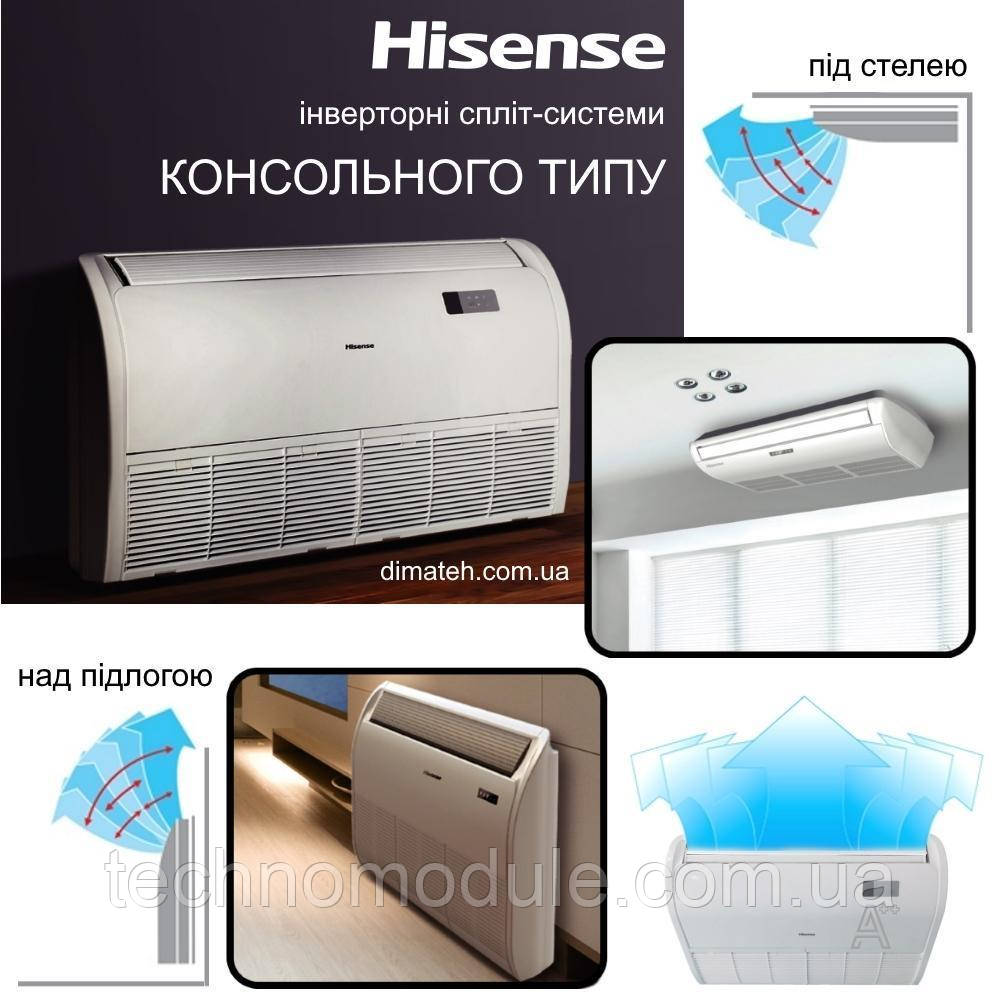 Внутрішній блок консольного типу Hisense (9-18 Btu)