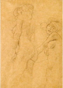 Лист Gustaw Klimt — Zwen Studien