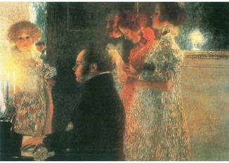 Открытка Gustaw Klimt - Schubert, 1899