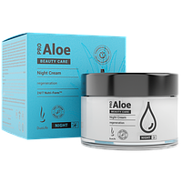 Ночной крем для лица,Pro Aloe Night Cream 50 ml