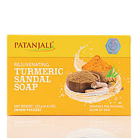 Мыло с куркумой и сандалией, Turmeric Sandal Soap, Patanjali, 125 г