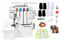 Оверлок Janome ML744D + халява + DVD