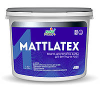 Mattlatex Nanofarb - Інтер'єрна латексна фарба що миється, 1.4 кг