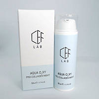 Проколагеновий Нічний Крем CEF Lab Aqua O2xy Pro-Collagen Night Cream 50 мл