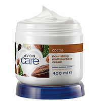 Крем для лица и тела Avon Care Питание с маслом какао, 400 мл