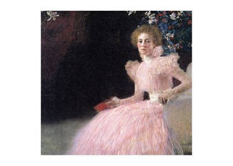 Листівка Gustaw Klimt — Bildnis Sonja Knips, 1898