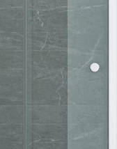 Душові двері Shower SATURN STN-781-6 190х110 см розсувні матове скло, фото 3