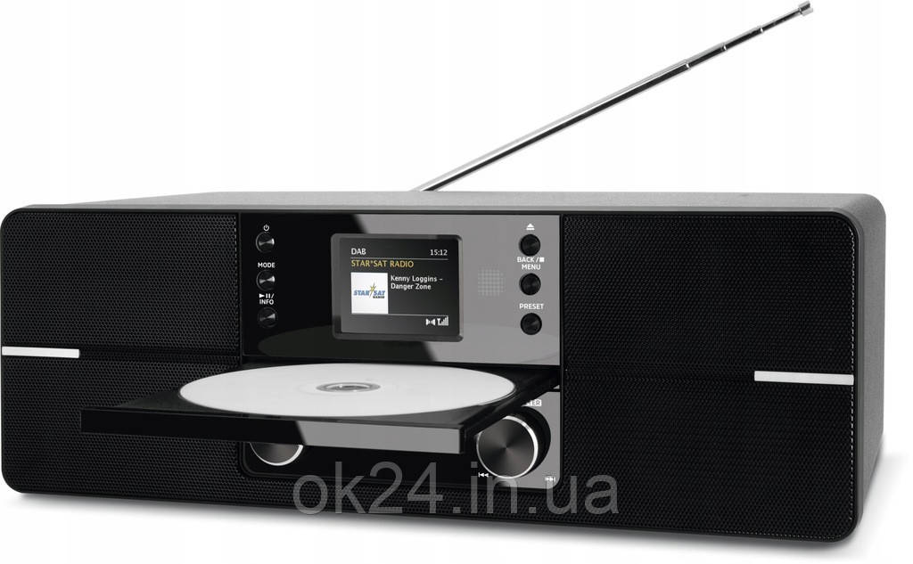 Інтернет-радіо WiFi FM DAB+ Bluetooth CD-плеєр USB MP3 Technisat IR