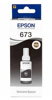 Оригинальные чернила Epson L800/L805/L810/L850/L1800 №673 (Black) 70ml (C13T67314A)