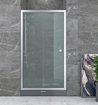 Душові двері Shower SATURN STN-783-6 190х130 см розсувні матове скло, фото 4