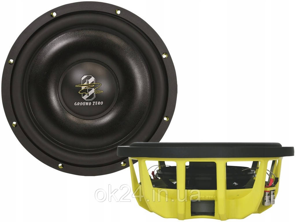 Сабвуфер Ground Zero GZHW 12SPL-D2 FLAT 700W 30см