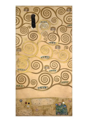 Открытка Gustaw Klimt - Cartoon for the Frieze of the Villa Stoclet in Brussels, 1909, фото 1