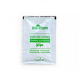 ЧИСНІ І ДАЗИНФІЧНІ САЛФЕТКИ, Bio-Chem, Коробка 20 шт., фото 2