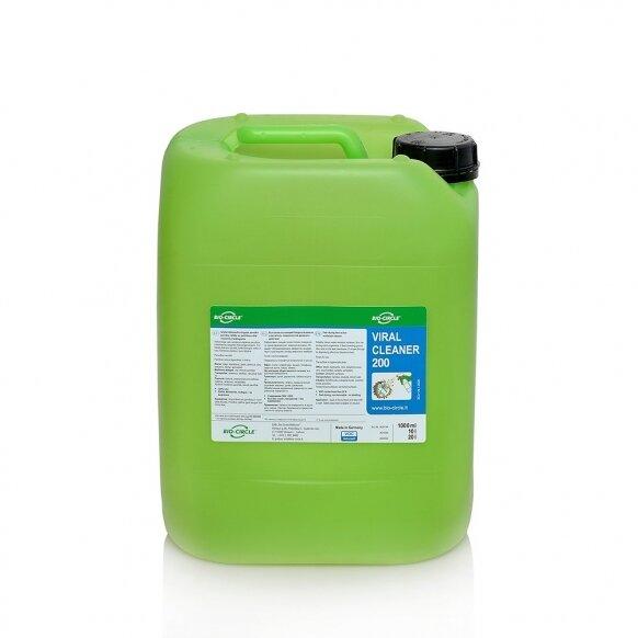 ОЧИСНИК ПОВЕРХНОСТЕЙ VIRAL CLEANER 200, Bio-Chem, Бак 10 л, фото 1