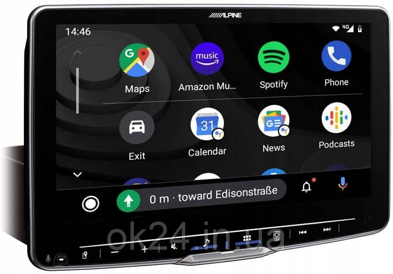 Автомагнітола Alpine ILX-F115D iPhone CarPlay Android Auto Wi-Fi