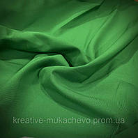 Ткань габардин зеленый